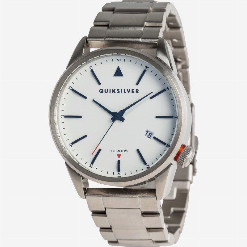 THE TIMEBOX 42 METAL - ANALOGUE WATCH FOR MEN GREY