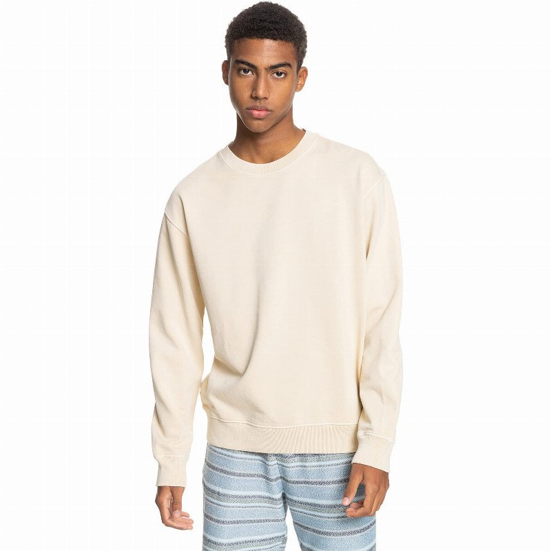 Trip Away - Organic Sweatshirt - Men - M - White