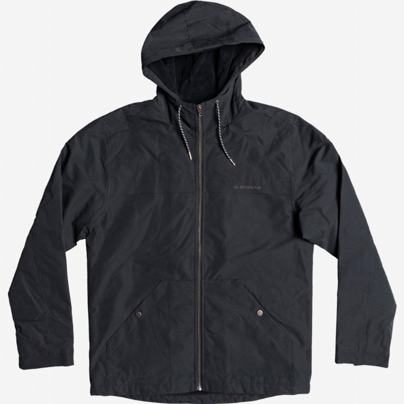 Waiting Period - Water Resistant Parka Jacket for Men - Black - Quiksilver