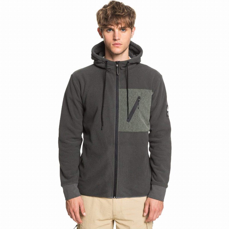 Waterman Deep Chanel - Polar Fleece Zip-Up Hoodie for Men