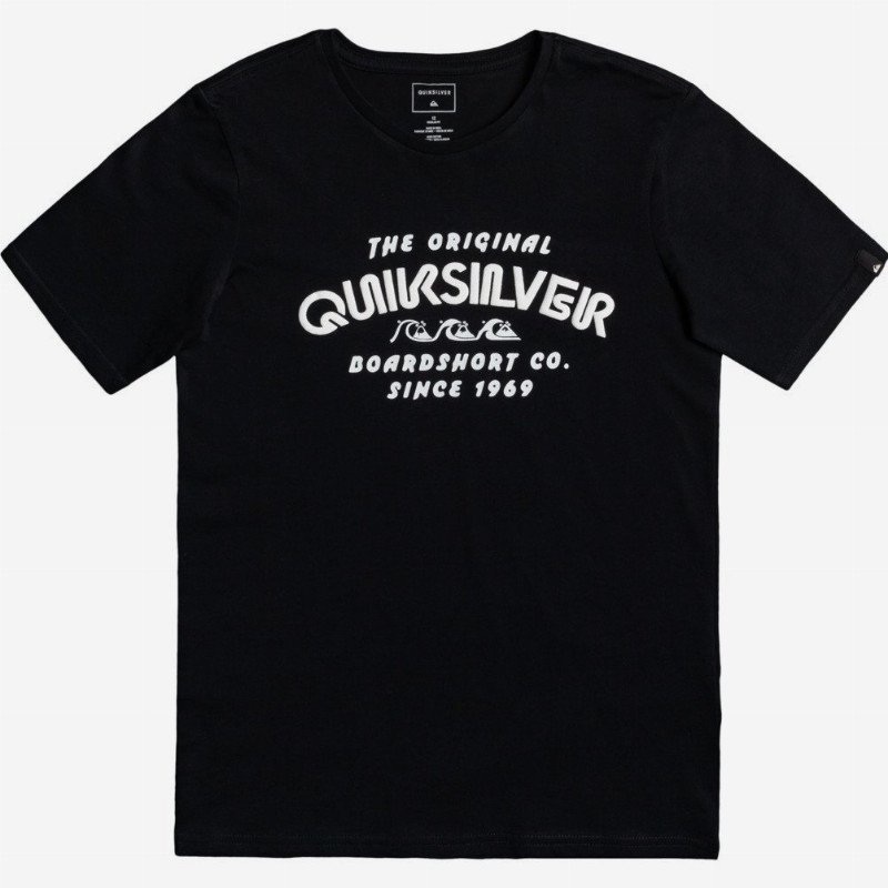Wilder Mile - T-Shirt for Boys 8-16 - Black - Quiksilver