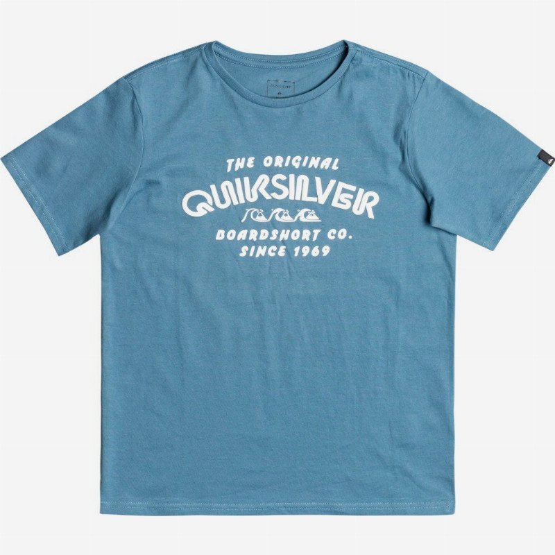Wilder Mile - T-Shirt for Boys 8-16 - Blue - Quiksilver