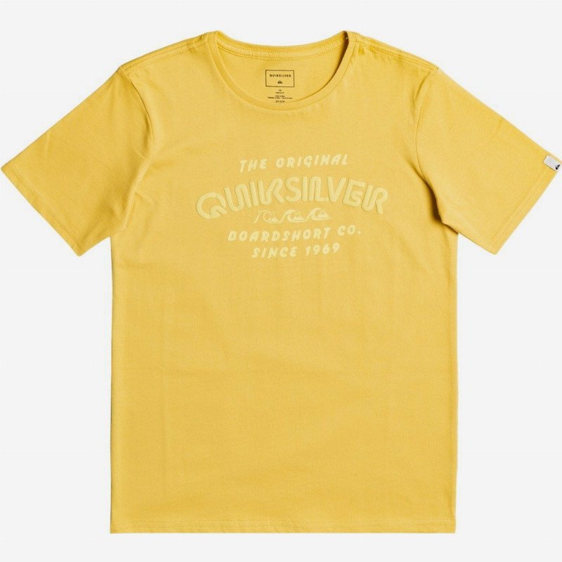 Wilder Mile - T-Shirt for Boys 8-16 - Yellow - Quiksilver