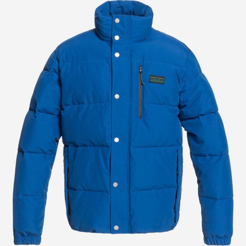 Wolfs Head - Waterproof Puffer Jacket for Men - Blue - Quiksilver