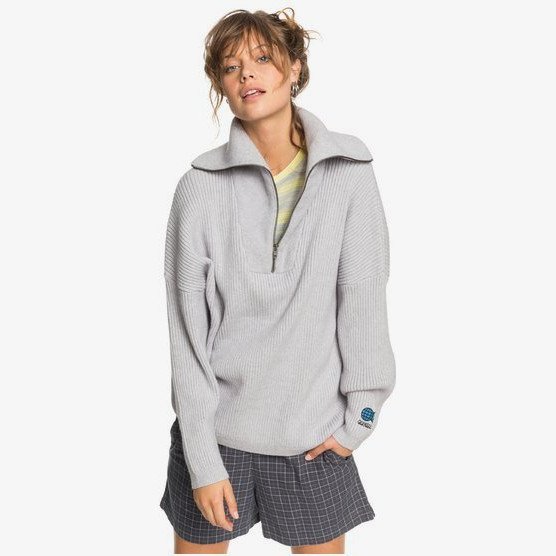 half zip jumper womens