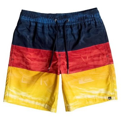 WORD WAVES 15" - SWIM SHORTS FOR BOYS PINK
