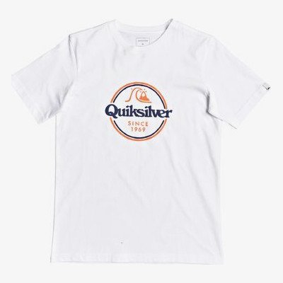 Words Remain - T-Shirt for Boys 8-16 - White - Quiksilver