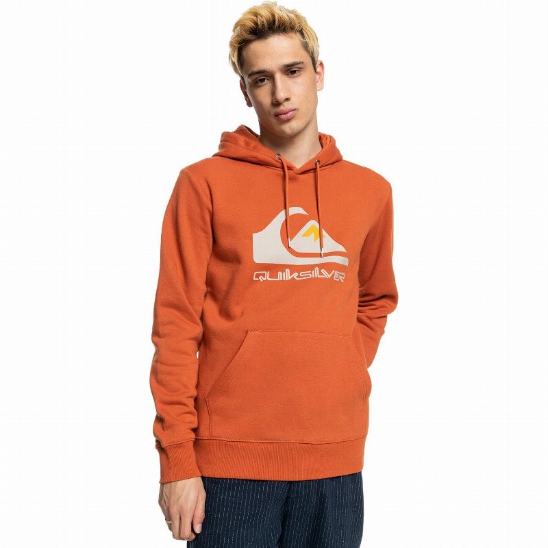 Young Mens Big Logo Hood Sweatshirt