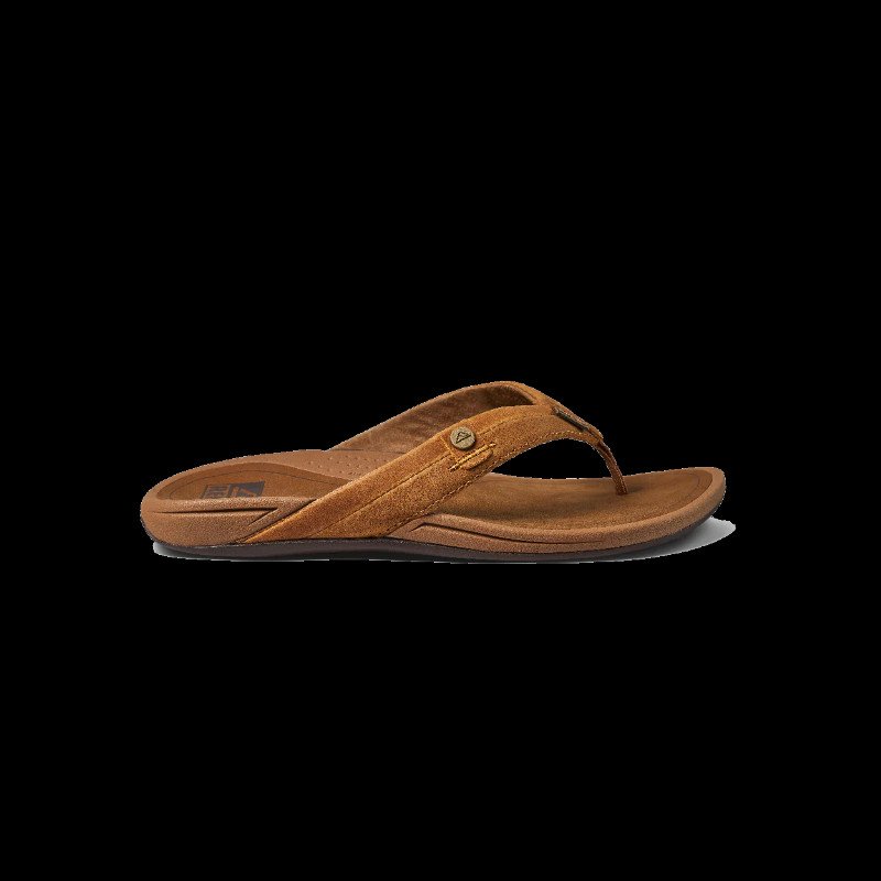 Pacific Flip Flops in Caramel