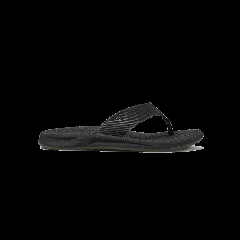 Phantom II Flip Flops in Black & Black