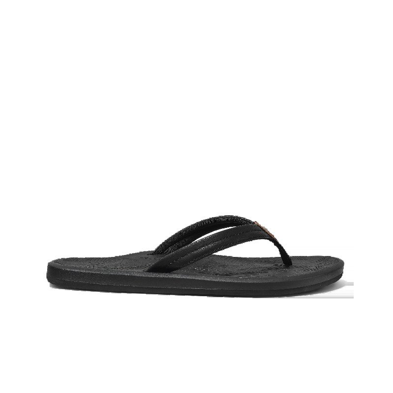 Tides Flip Flops in Black