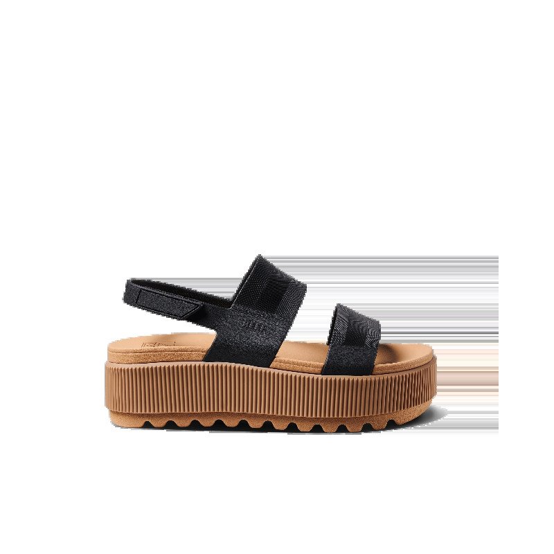 Water Vista Higher Sandal in Black & Tan