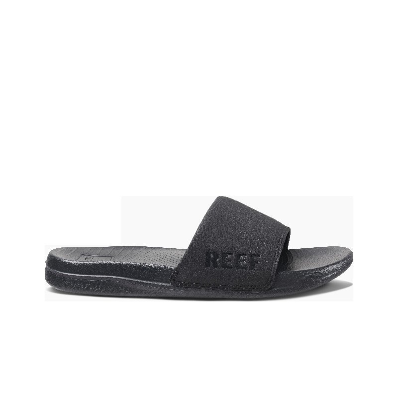 Womens One Sliders in Black