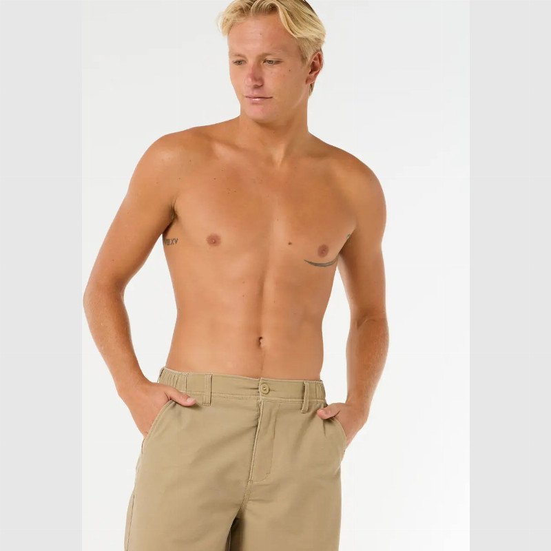 Boardwalk Cord Wiz Walkshorts in Khaki
