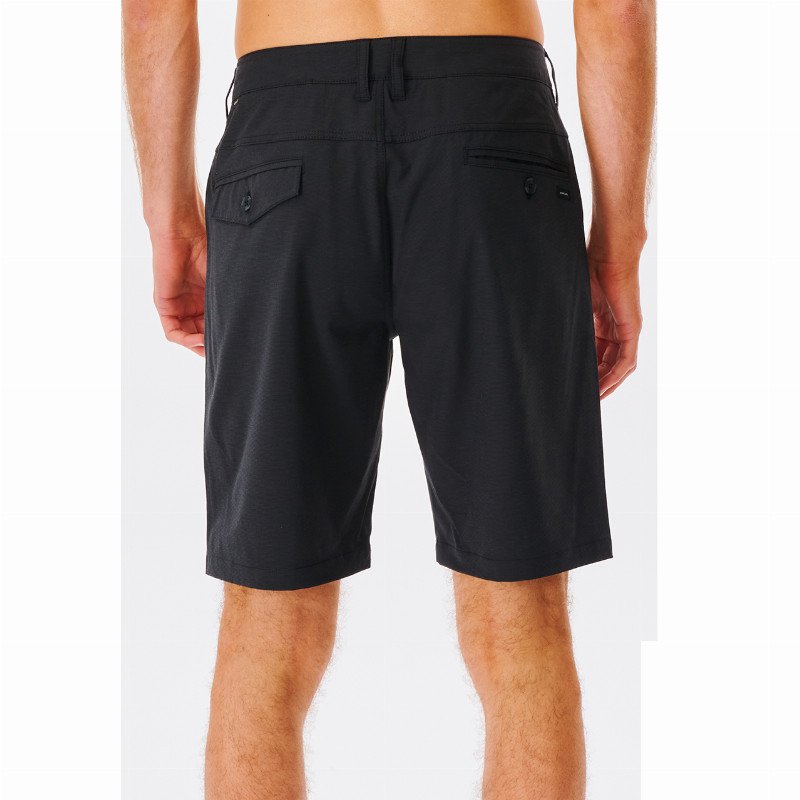 BOARDWALK PHASE NINETEEN WALKSHORTS IN BLACK