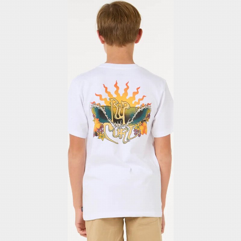 Boys Dazed T-Shirt in White