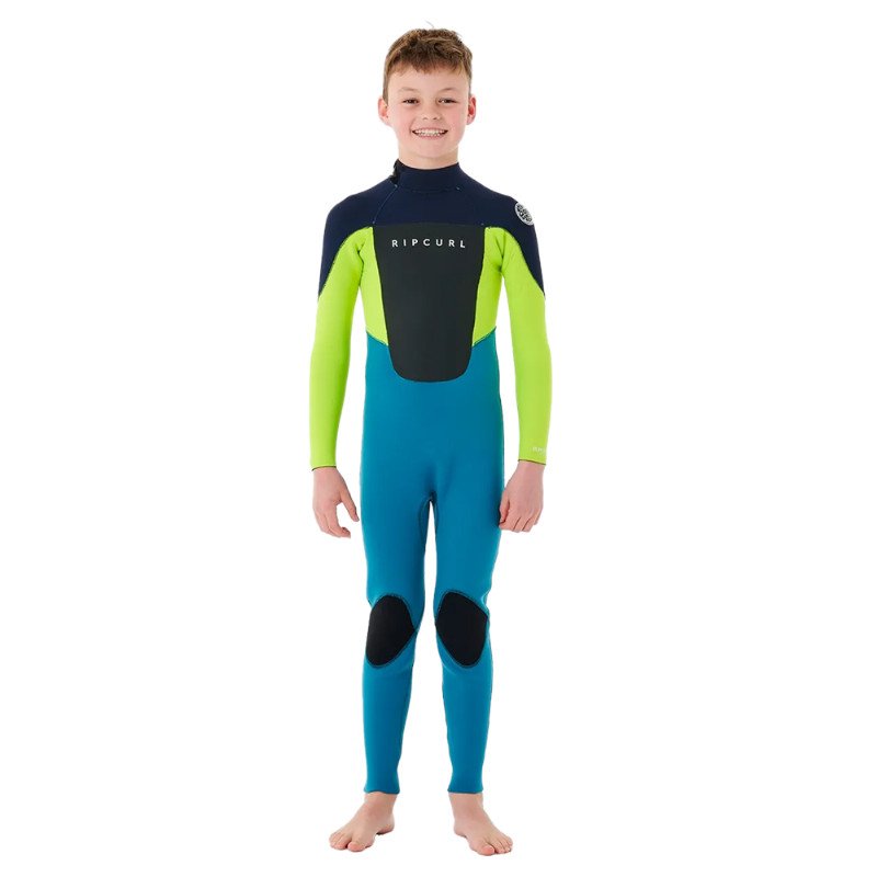 Rip Curl Boys Omega 3/2mm Back Zip Wetsuit - Navy