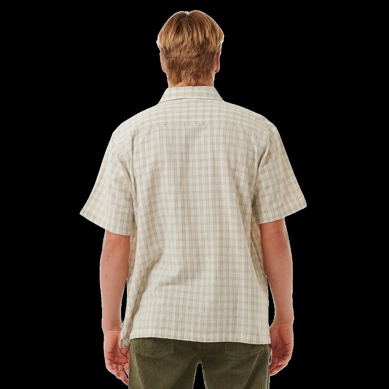 Classic Surf Check Shirt in Bone