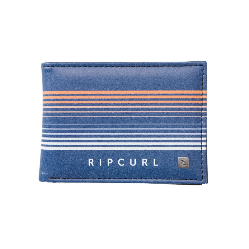 Rip Curl Combo Slim Wallet - Navy & Orange