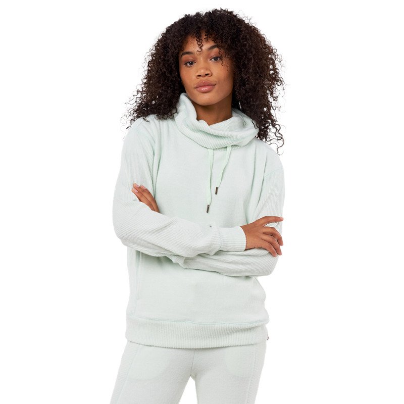 Rip Curl Cosy II Roll Neck Sweatshirt - Mint Marble