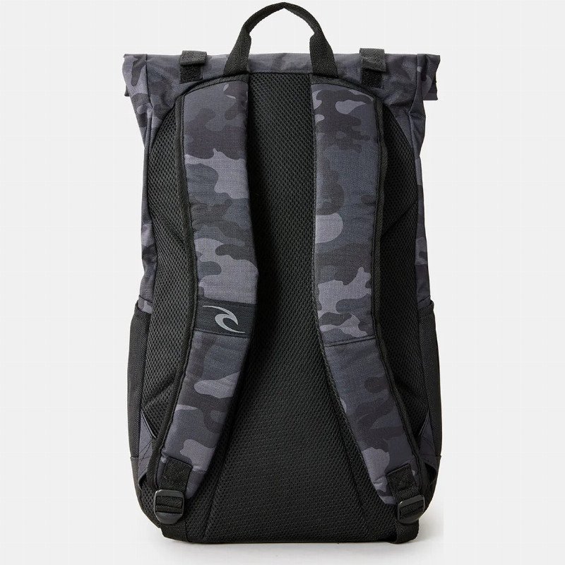 Dawn Patrol 30L Backpack in Black & Grey
