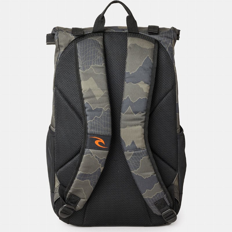 Dawn Patrol 30L Backpack in Black & Olive