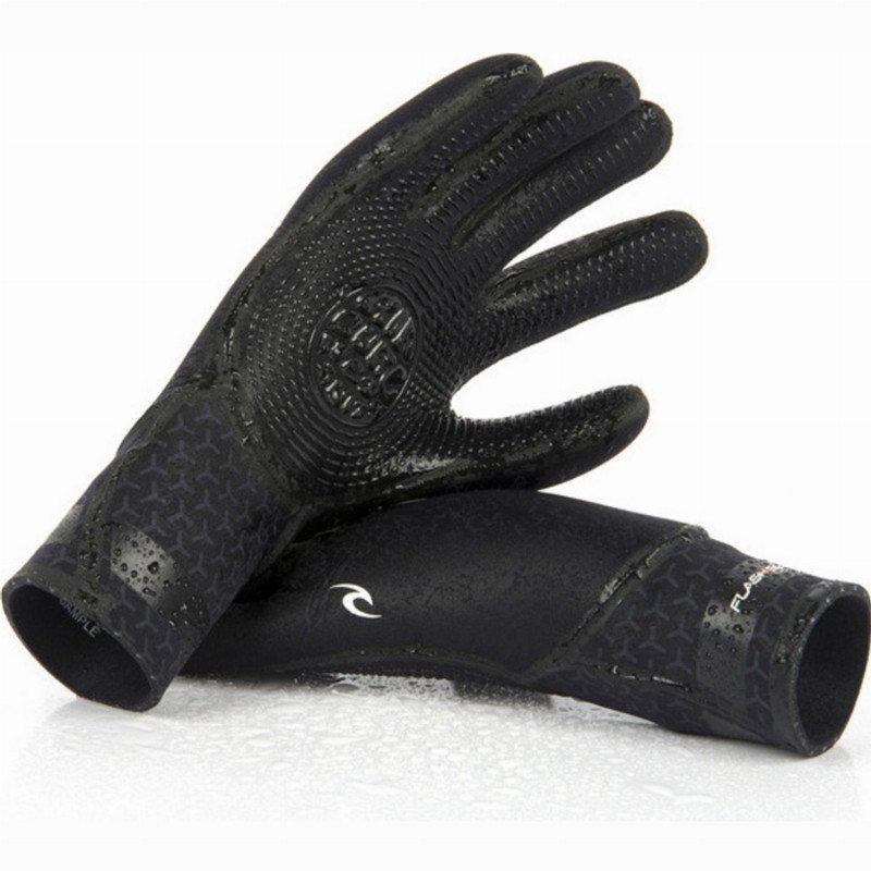 Rip Curl Flash Bomb 3mm Wetsuit Gloves - Black
