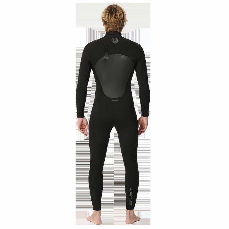 Flashbomb 5/3mm Chest Zip Wetsuit in Black