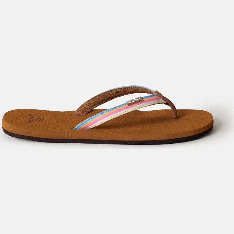 Freedom Bloom Flip Flops in Blue