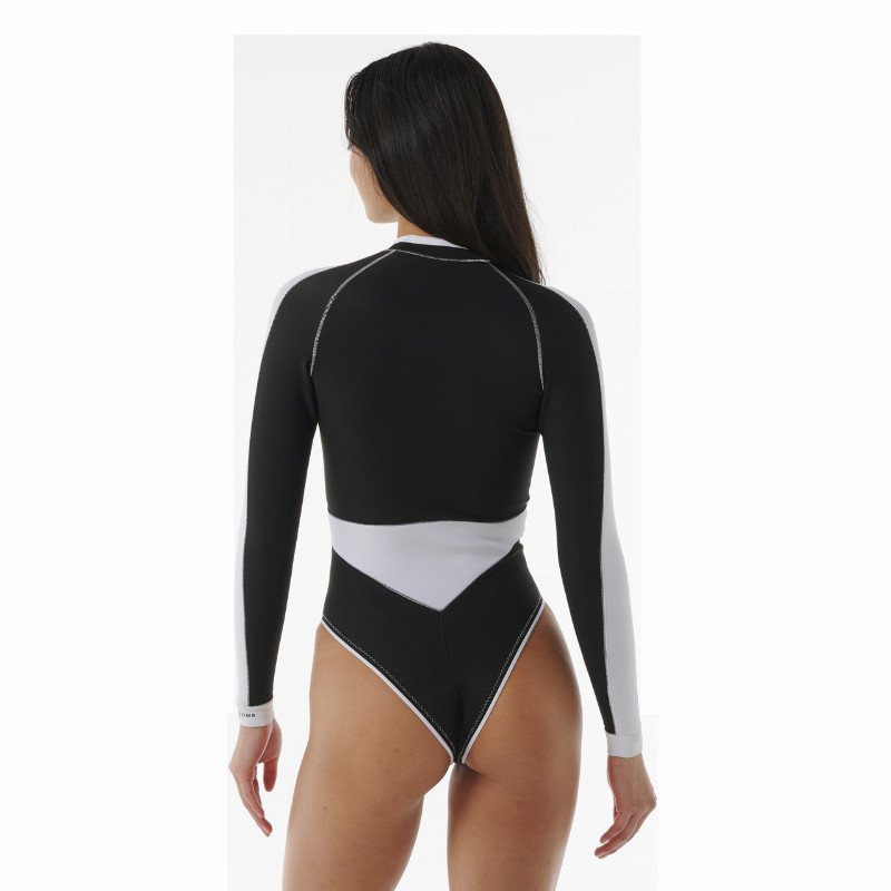 G-Bomb 1.5mm Long Sleeve Spring Wetsuit RC X VV in Black & White