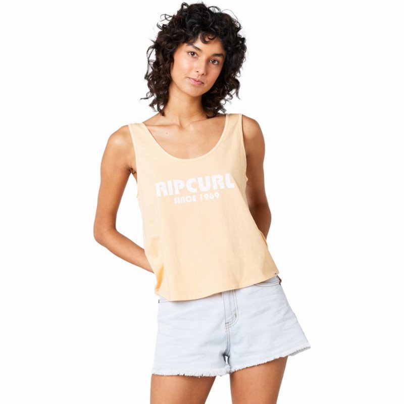 ICONS OF SURF PUMP FONT VEST - BLUSH