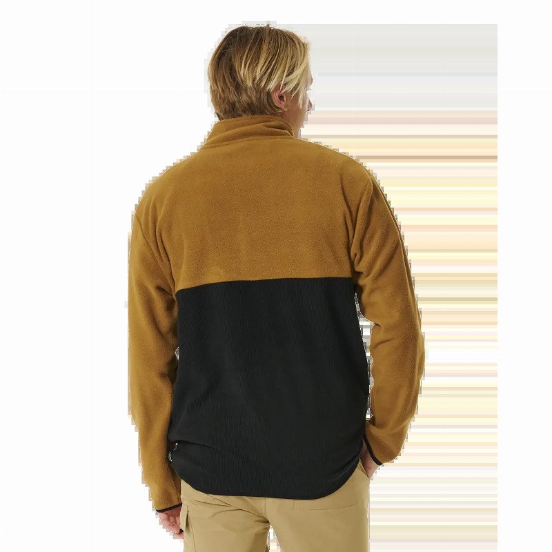 JOURNEY FLEECE JACKET IN BLACK