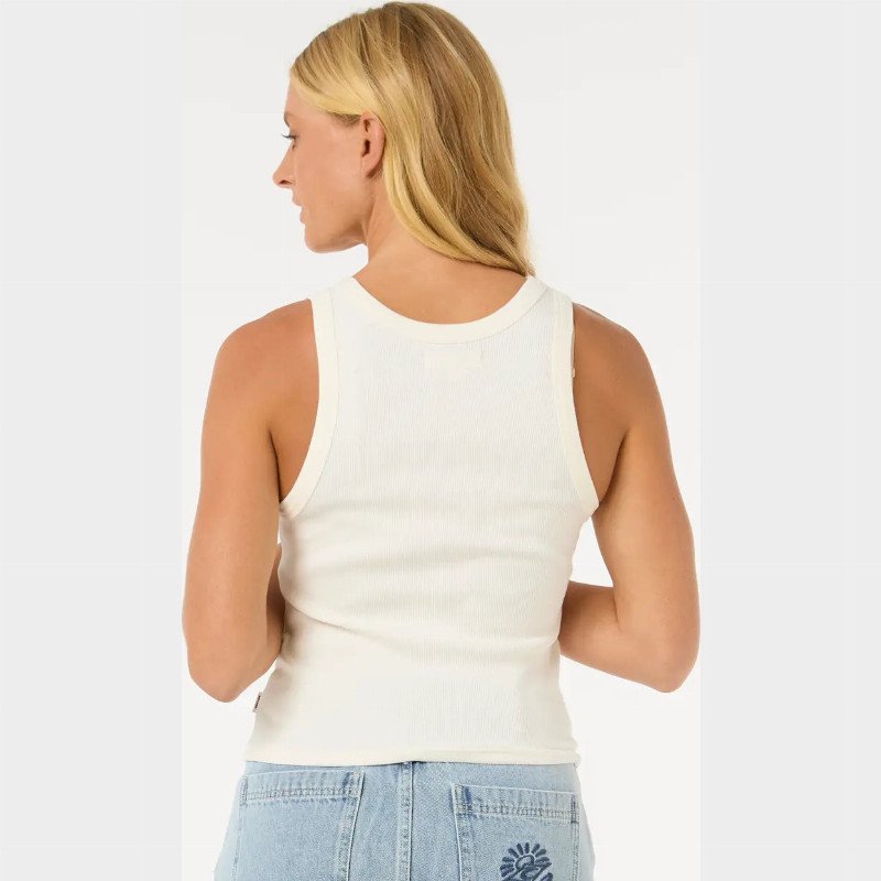 La Paloma Vest in Bone
