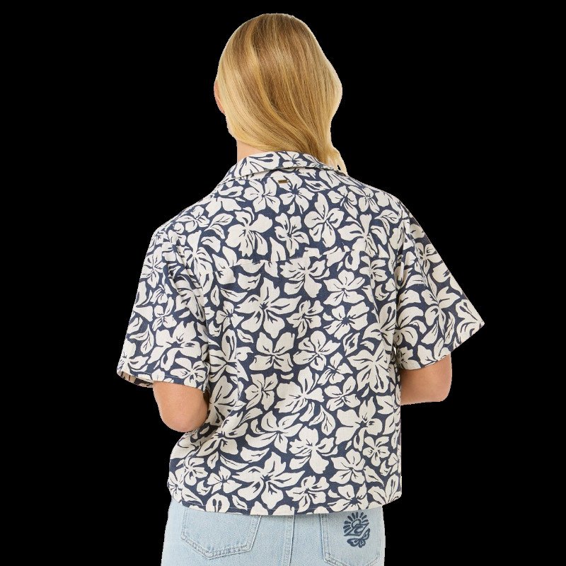 LAS DALIAS SHIRT IN NAVY
