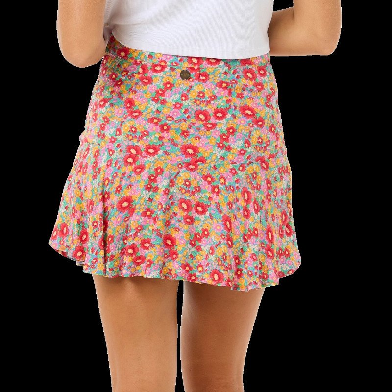 Las Dalias Skort in Blue