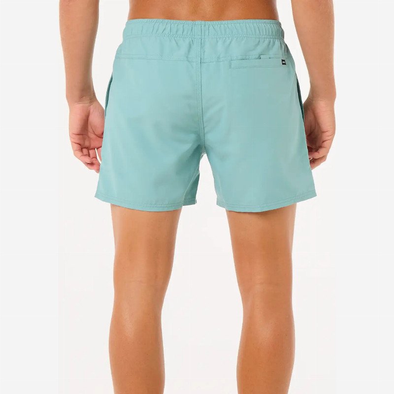 Offset Volley Shorts in Blue Lagoon