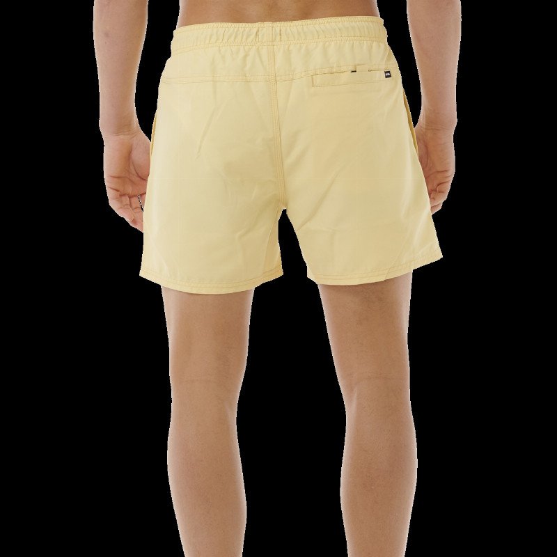 Offset Volley Shorts in Straw