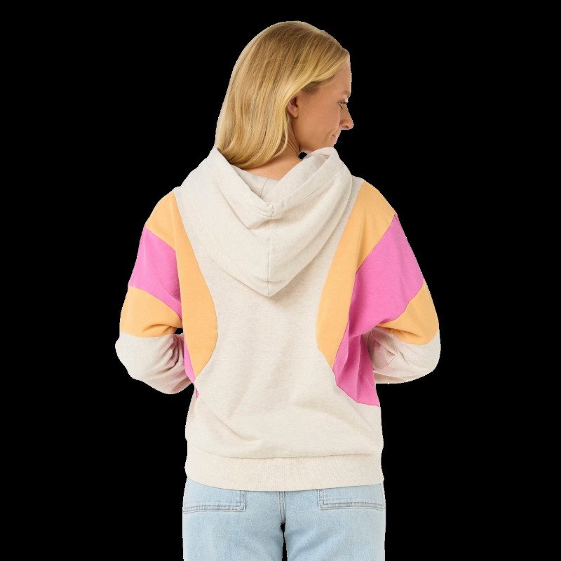 Olalla Fleece Hoodie in Oatmeal Marle