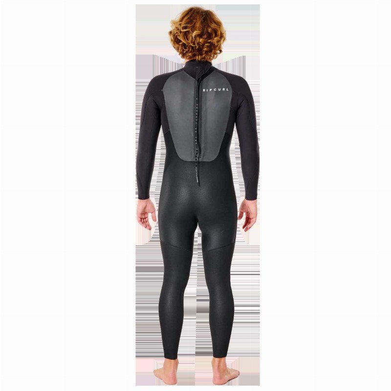 Omega 3/2mm Back Zip Wetsuit in Black