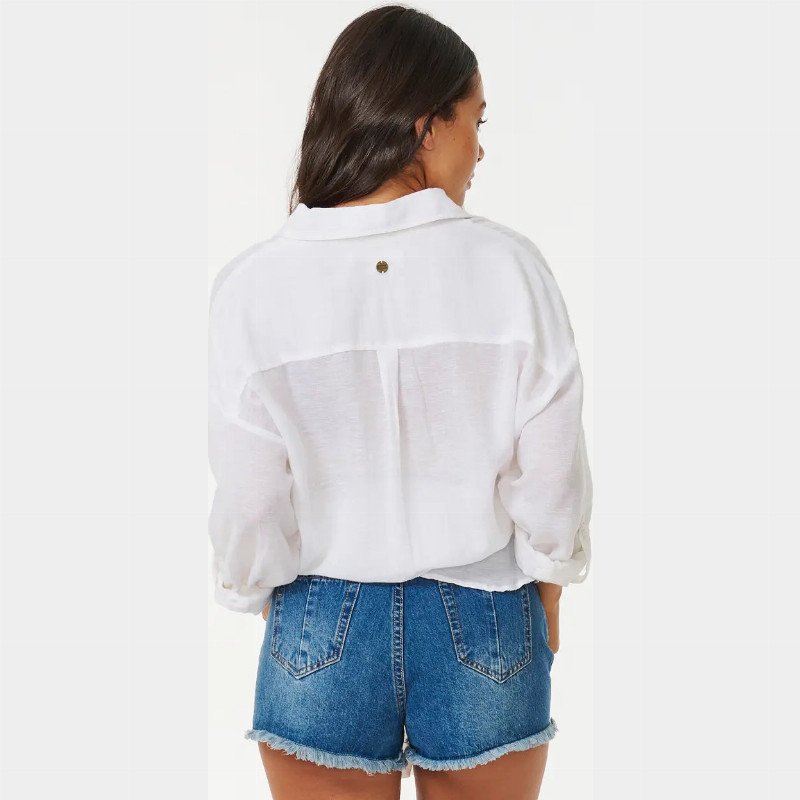 Premium Surf Holiday Shirt in White