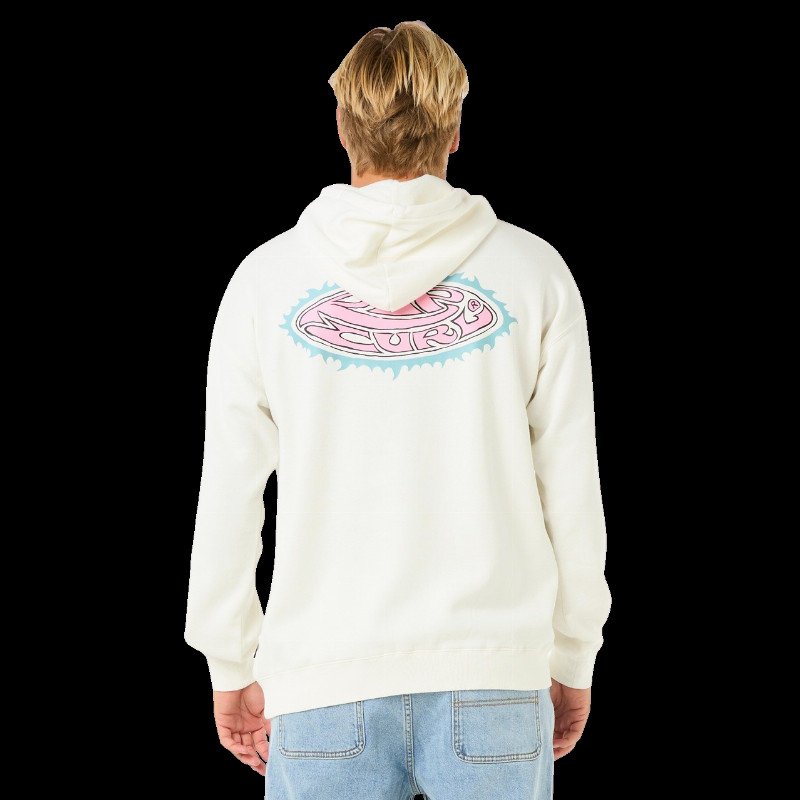 RAW ENERGY HOODIE IN BONE