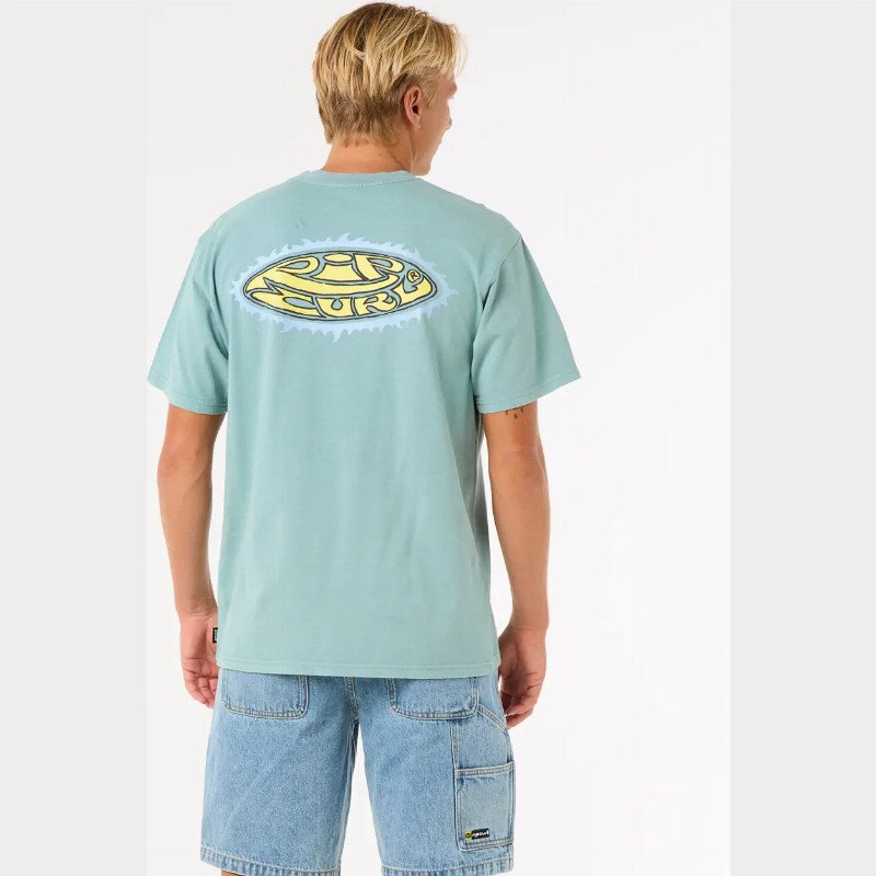 Raw Energy Sloth T-Shirt in Blue Lagoon