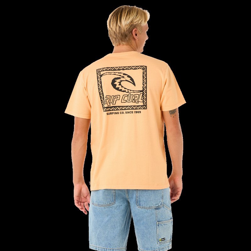 Raw Energy Trad T-Shirt in Mandarin Zest
