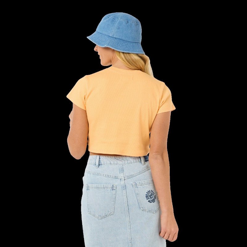 San Carlos Baby T-Shirt in Pastel Orange