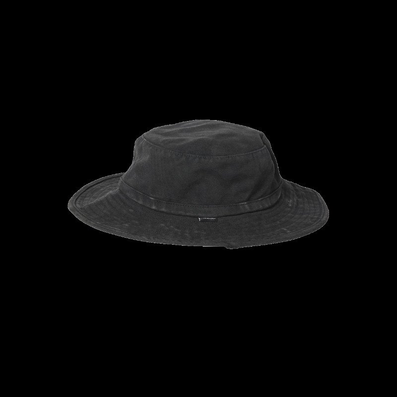 Search Canvas Wide Brim Hat in Black