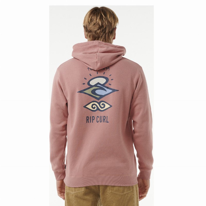 Search Icon Hoodie in Mushroom