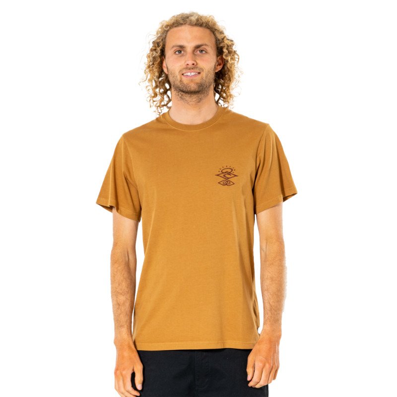 Rip Curl Searchers Sea Lice T-Shirt - Gold