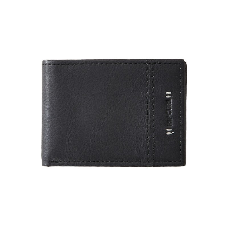 Rip Curl Stacked RFID Slim Wallet - Black