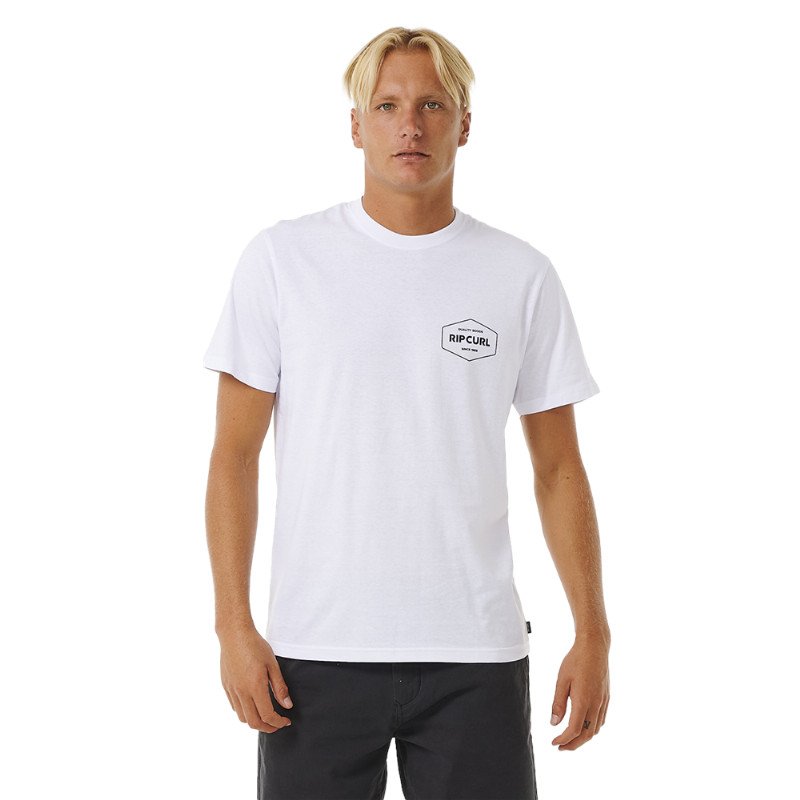 Rip Curl Stapler T-Shirt - White