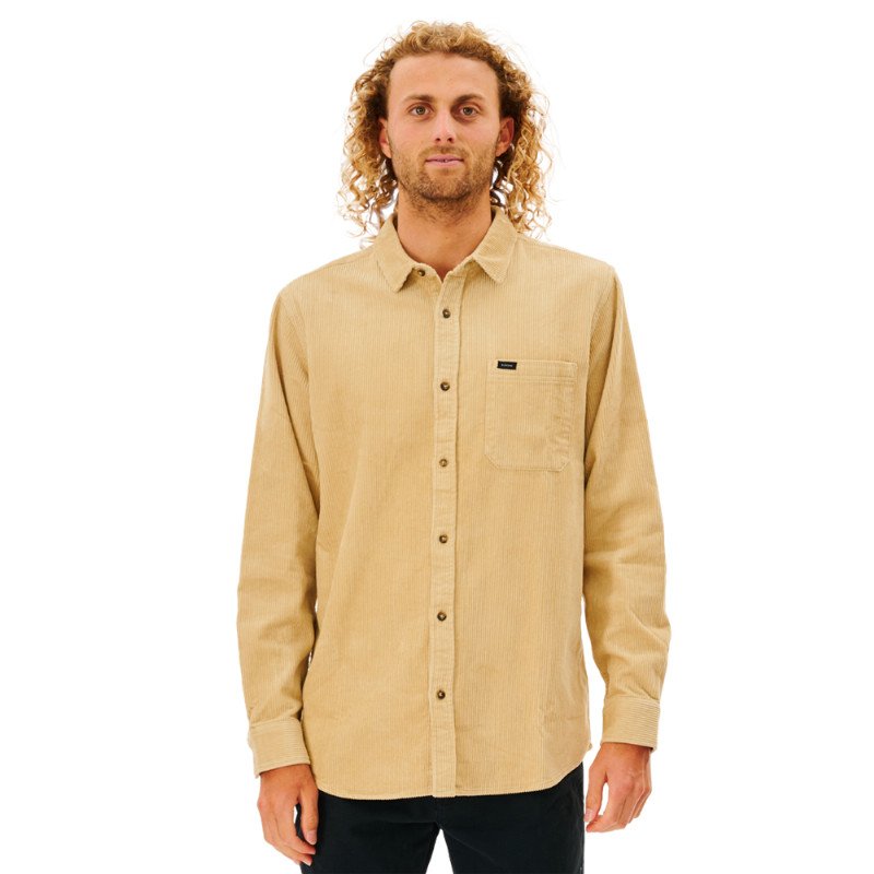 Rip Curl State Cord Shirt - Khaki